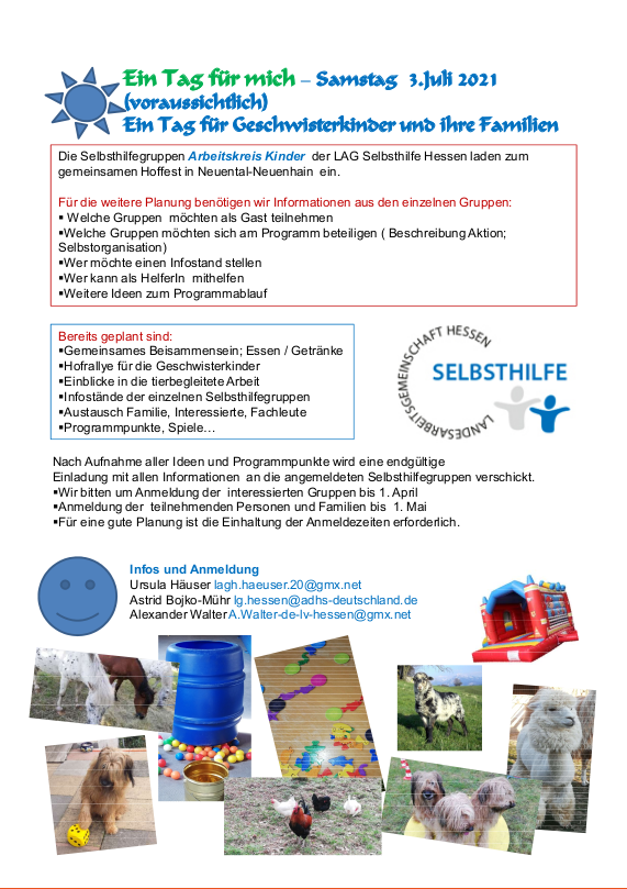 Das geplante Hoffest am 30.10.21 muss leider ausfallen.